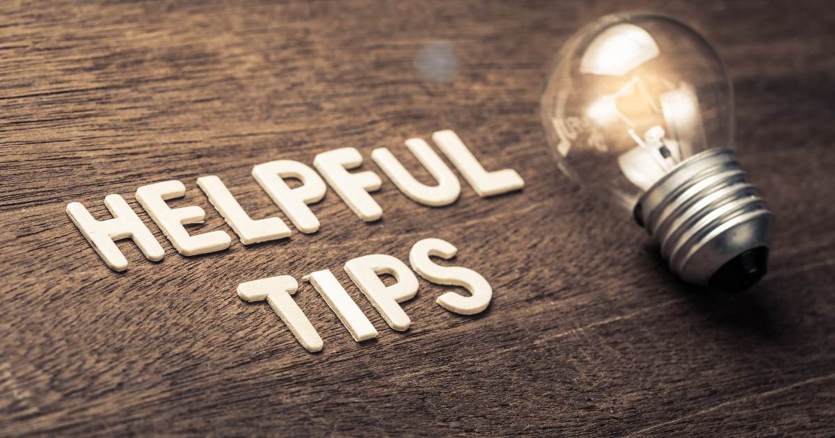 Insurance tips